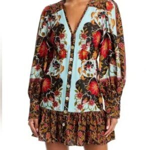 FARM Rio Floral Mini Dress - Multicolor